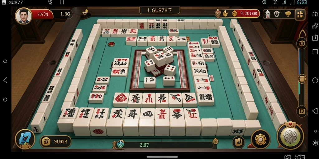 Tampilan gameplay GUS77 yang menegangkan dan menarik.