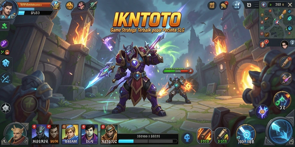 Tampilan gameplay seru dari IKNTOTO yang menantang.