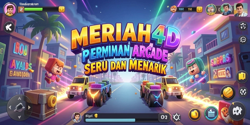 Tampilan gameplay menyenangkan di <strong>MERIAH4D</strong> dengan berbagai karakter dan tantangan.