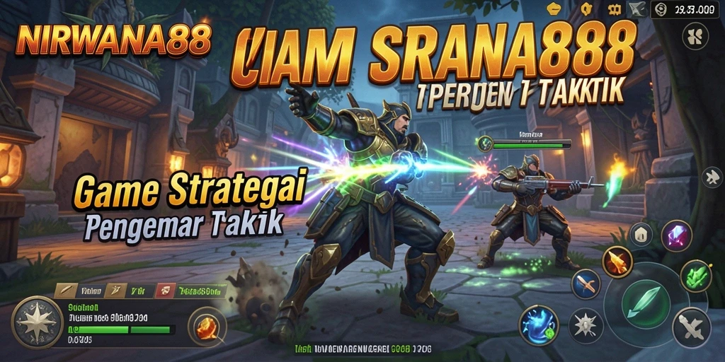 Tampilan gameplay NIRWANA88 yang menegangkan dan strategis.
