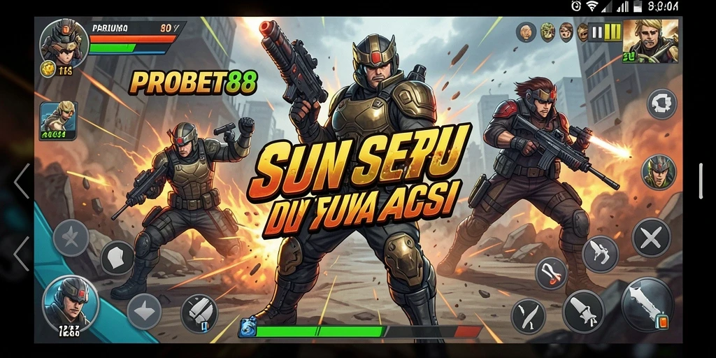 Tampilan gameplay seru di PROBET88 dengan aksi mendebarkan.
