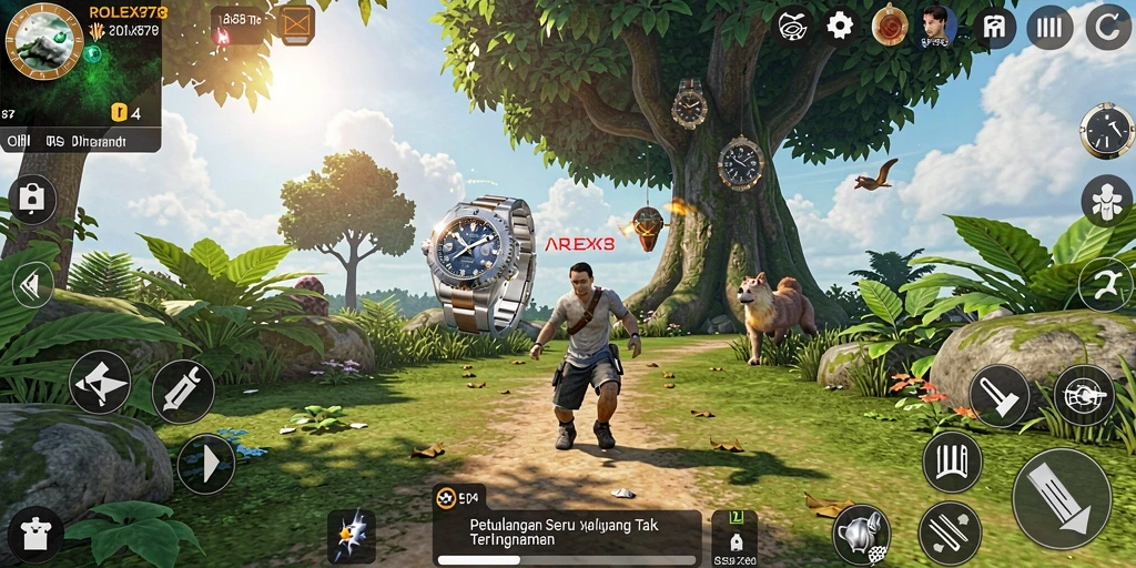 Tampilan gameplay ROLEX878 yang menakjubkan dan penuh aksi.