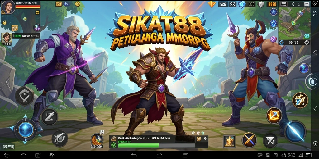 Gambaran gameplay menarik dalam dunia MMORPG SIKAT88.