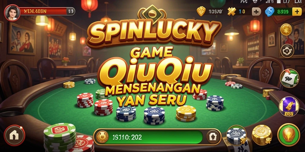 Tampilan gameplay QiuQiu yang seru dan interaktif.