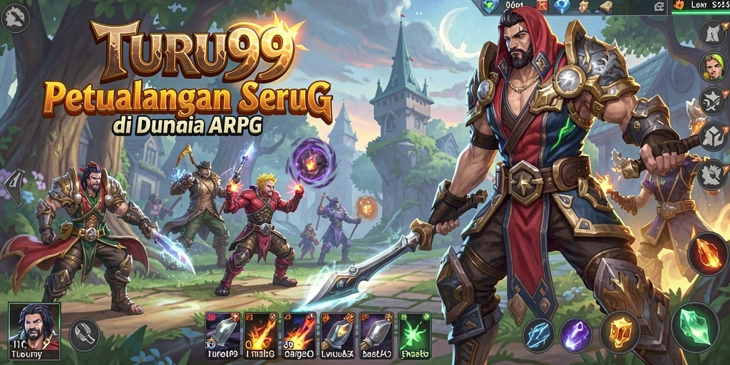 Gameplay seru dengan grafis menawan di TURU99.