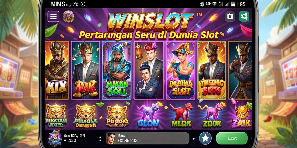 Gameplay seru WINSLOT dengan pertarungan yang mendebarkan.